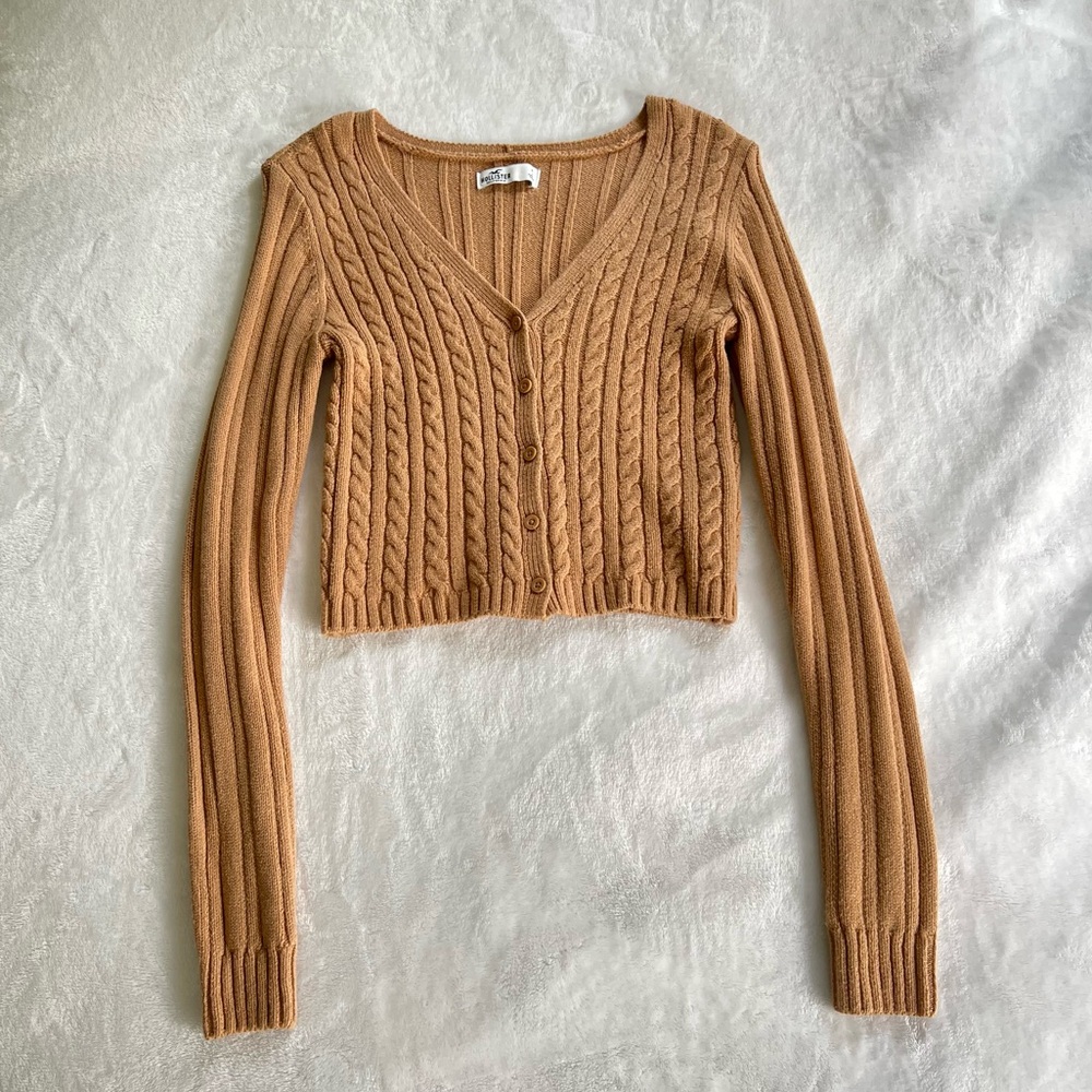Hollister Cable Knit Cardigan